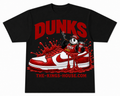 DA RED LOW DUNKS