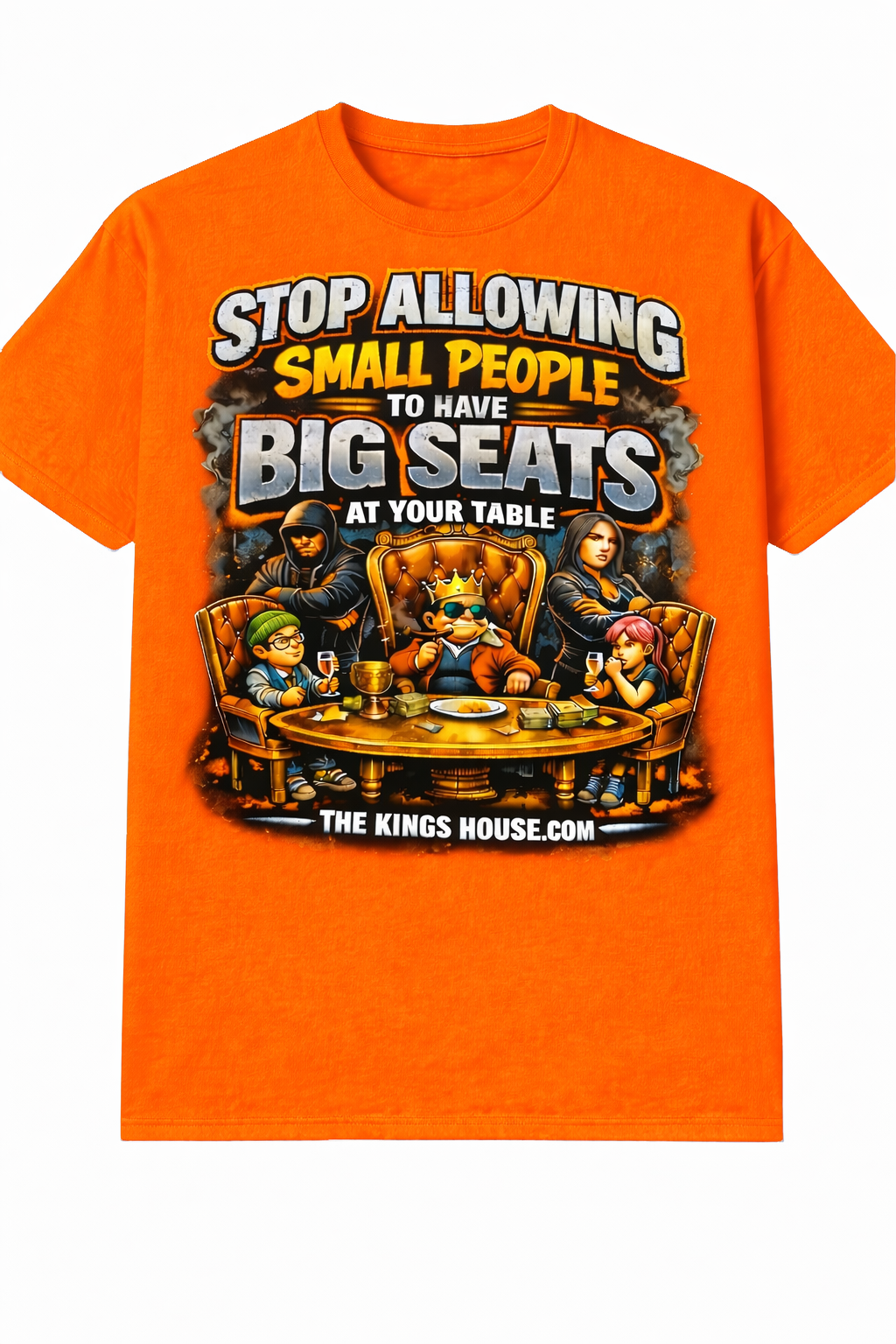 SMALL PEOPLE AT BIG TABLES